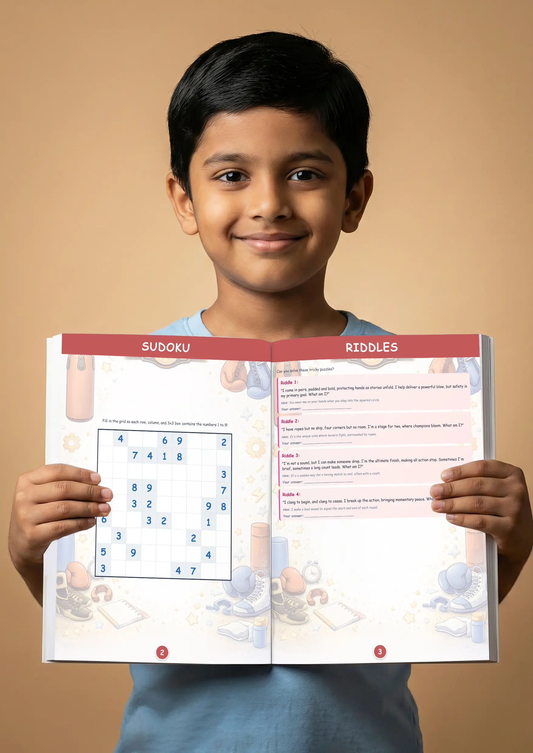 Fun With Boxing Activity Book - Image 4