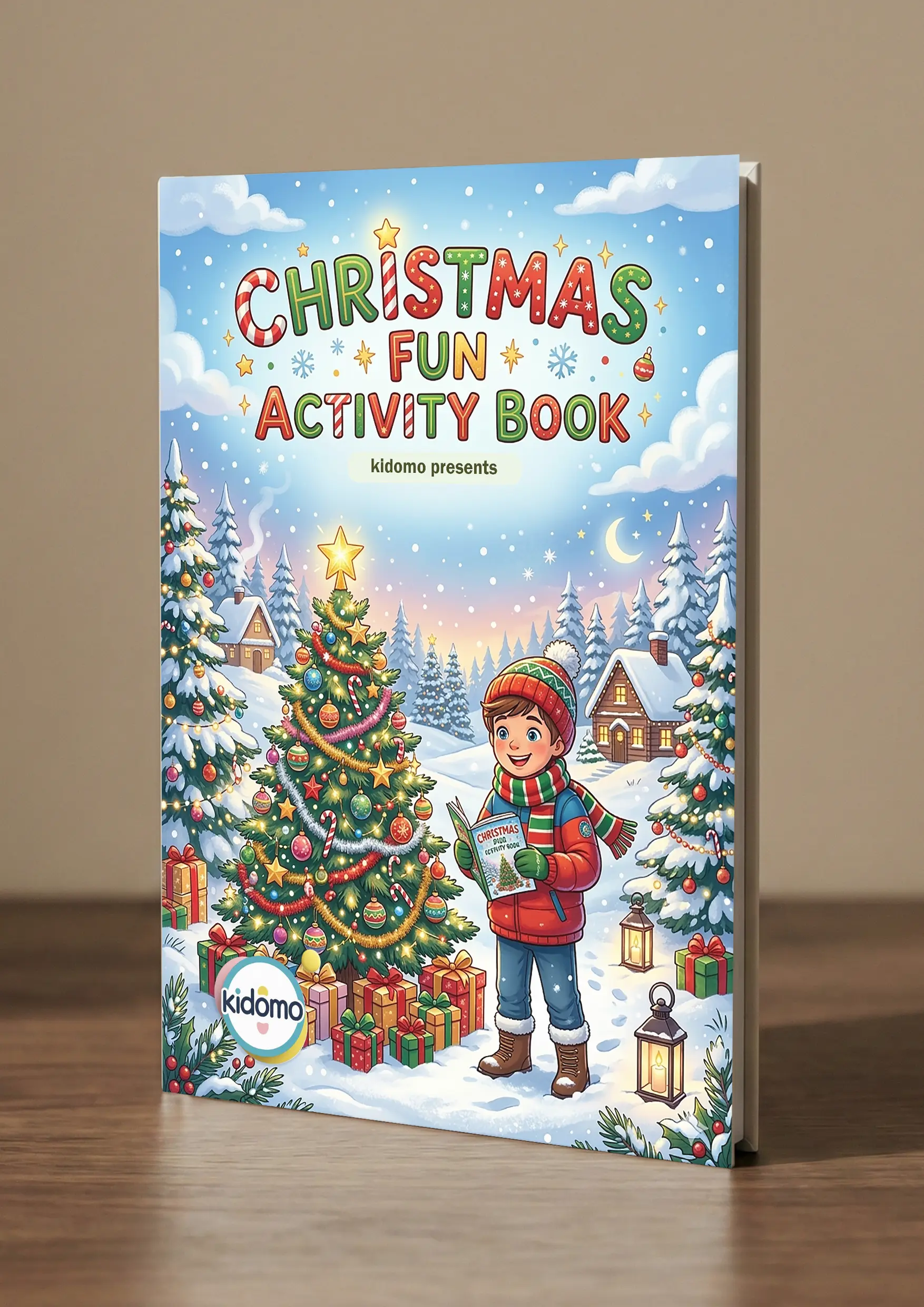 Christmas Fun Activity Book - Image 2