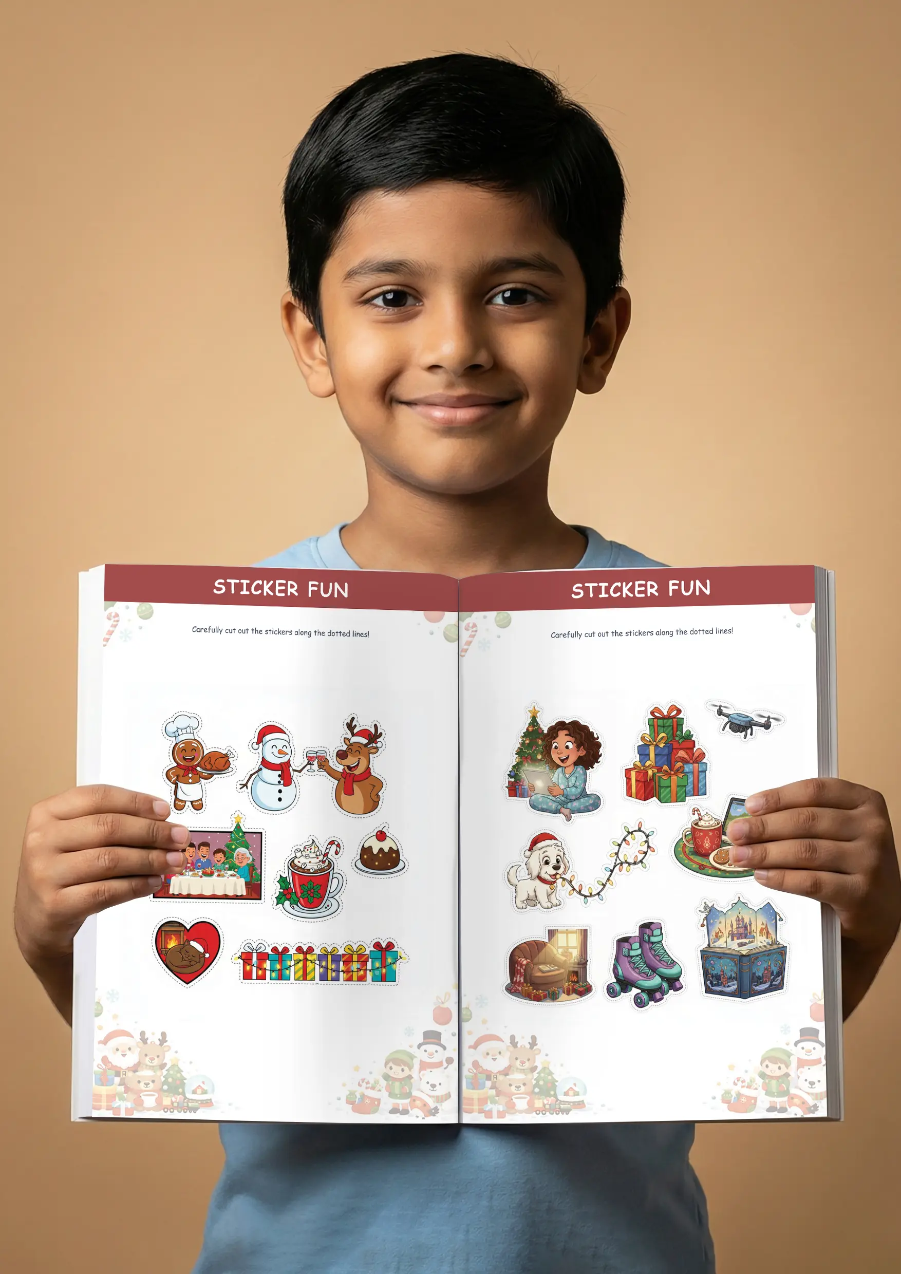 Christmas Fun Activity Book - Image 4