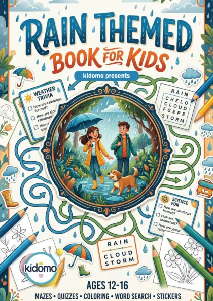 RAIN THEMED BOOK FOR KIDS