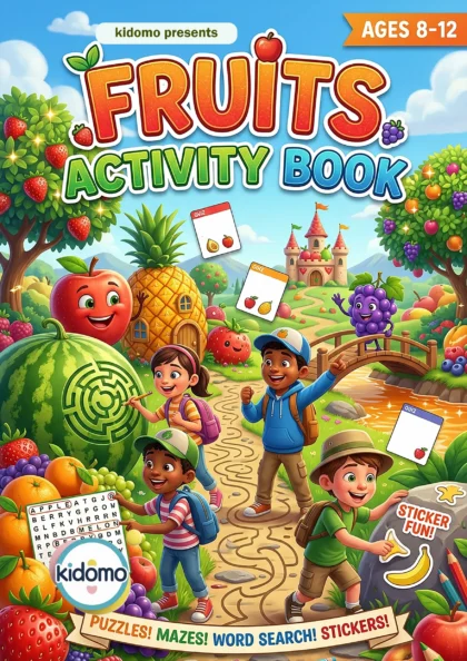 FRUITS ACTIVITY BOOK
