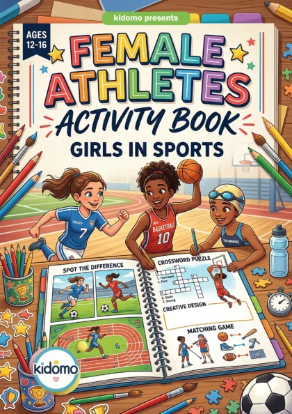 FEMALE ATHLETES ACTIVITY BOOK