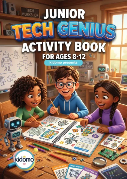JUNIOR TECH GENIUS ACTIVITY BOOK
