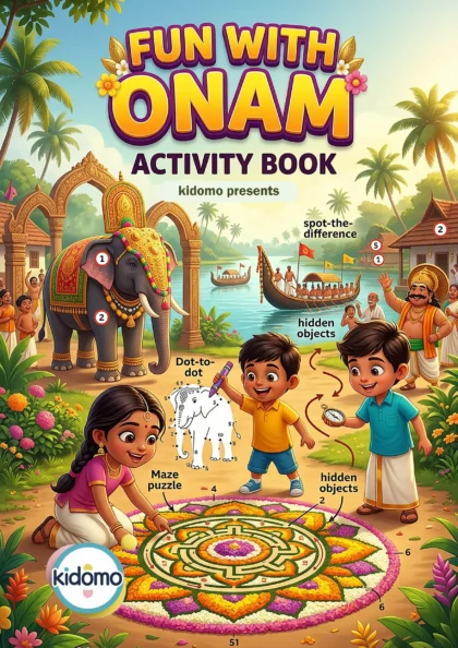 FUN WITH ONAM ACTIVITY BOOK