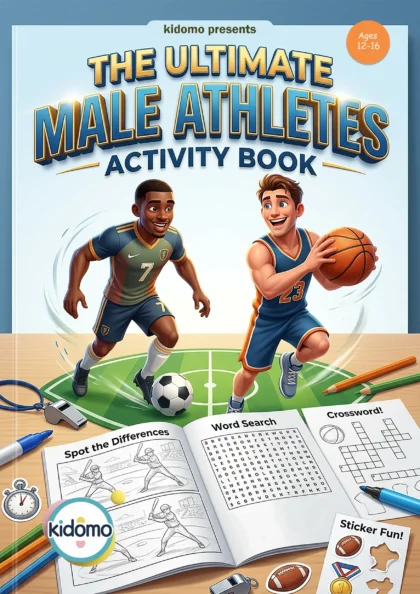 The Ultimate Male Athletes Activity Book