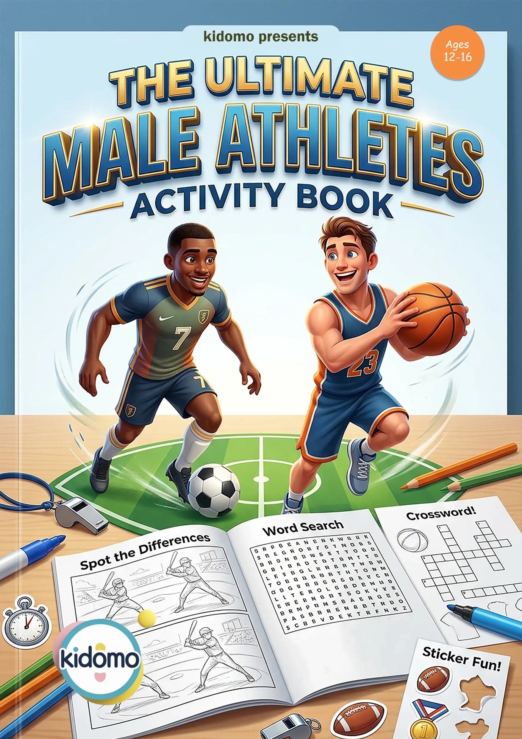 The Ultimate Male Athletes Activity Book