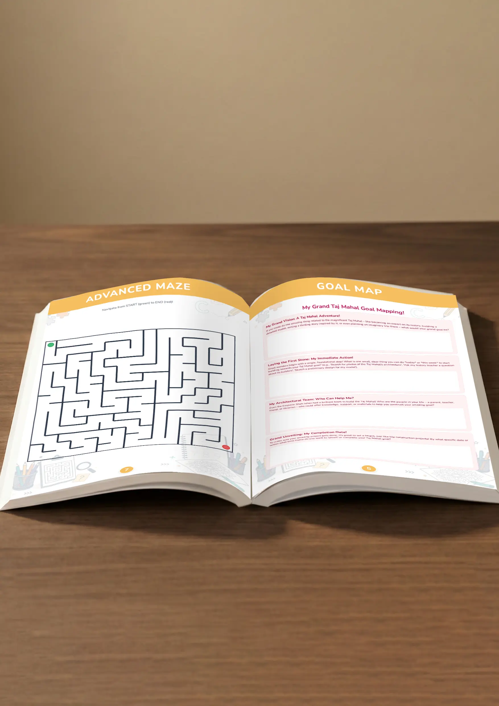 THE ULTIMATE TAJ MAHAL ACTIVITY BOOK - Image 5